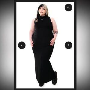 Foxblood Claire high neck dress